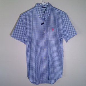 U.S. Polo Assn Short sleeve button-down casual dress shirt